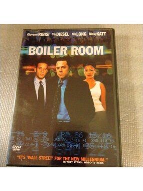Boiler Room DVD 2000 Drama Thriller Giovanni Ribisi Vin Diesel Nia Long